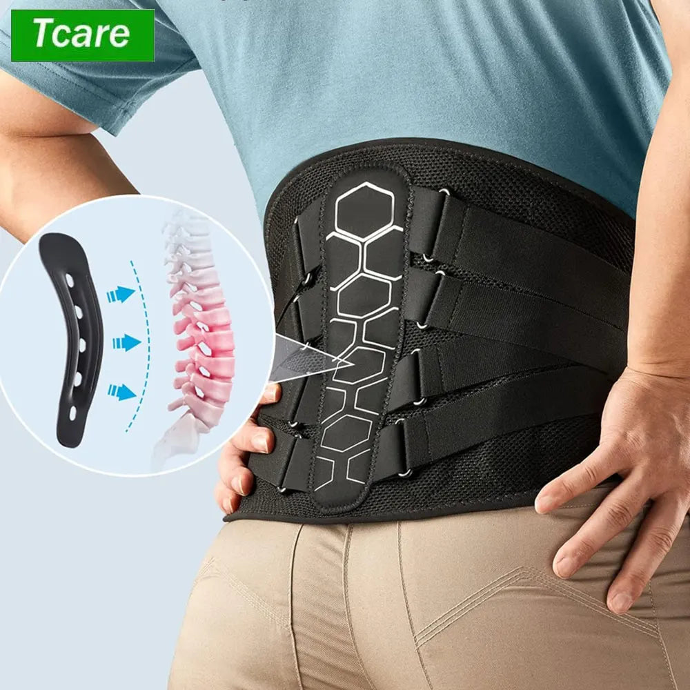 Back Brace for Lower Back Pain, Sciatica, Herniated Disc, Scoliosis, Back Support Belt with Soft Pad, Lightweight Lumbar Support beyutihealth