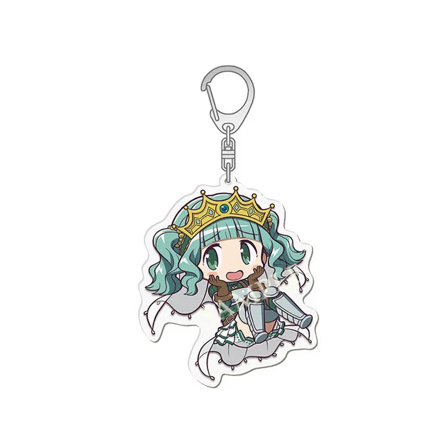 Anime Puella Magi Madoka Magica Keychain Kaname Akemi Homura Miki Sayaka Tomoe Mami Kyoko Key Chain Ring For Fans Gifts Jewelry Novacare Shop