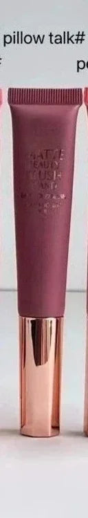 NEW MAKE UP TOOL MAKE UP blusher beauty blush in Pillow Talk shade featuring a matte formula and rose gold applicator for smooth blending.
