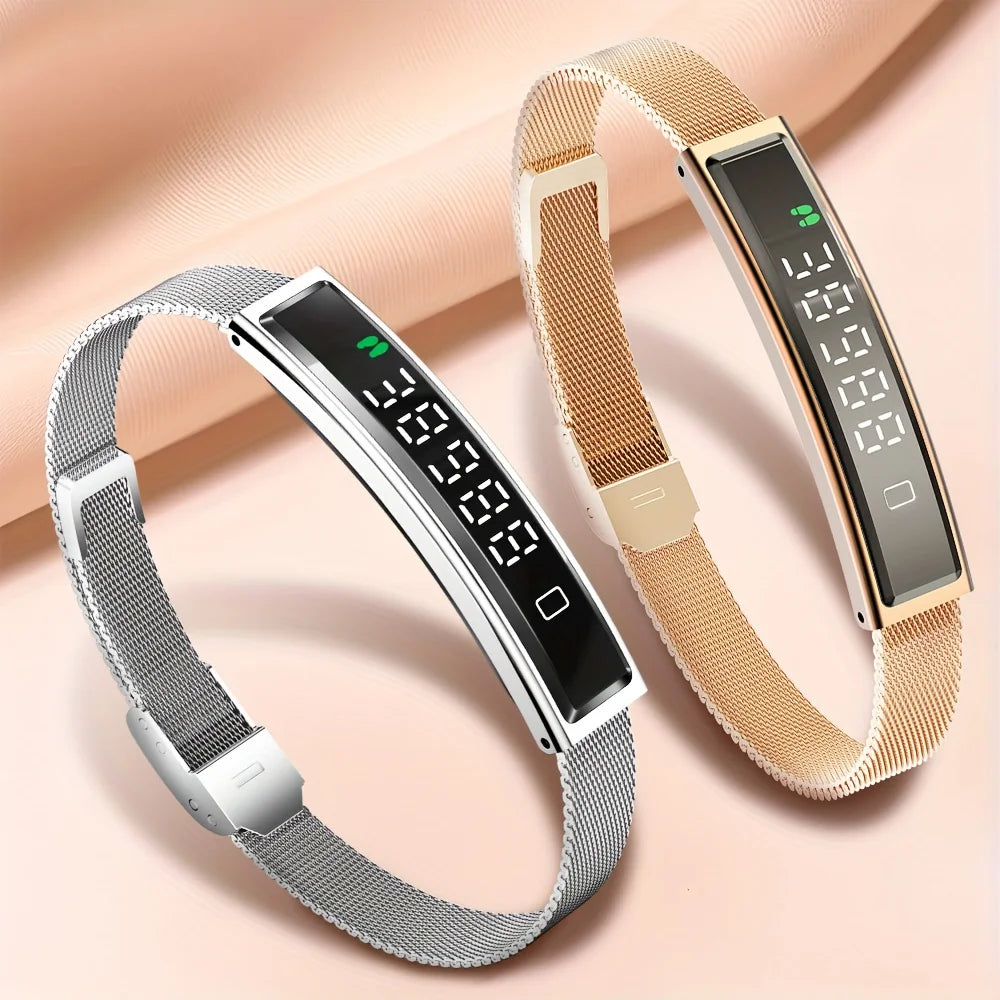 2026 New Health Smart Bracelet Men Women Fitness Sports Band Stress Test HRV Monitor Waterproof Pedometer Watchs for Android iOS beyutihealth