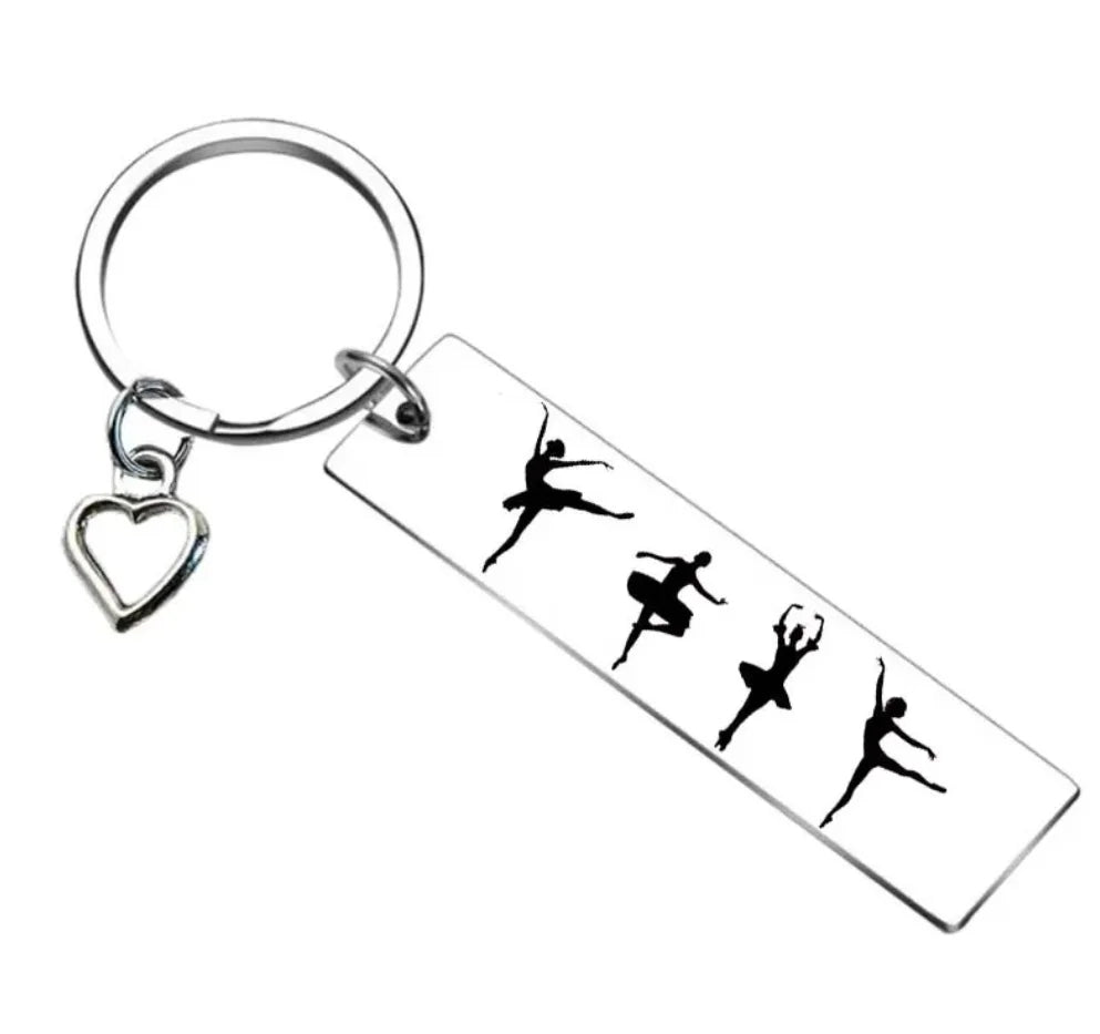 Dance Teacher Appreciation Gifts Keychain Teen Girls Dance Gift Key Rings Dancer Jewelry Novacare Shop
