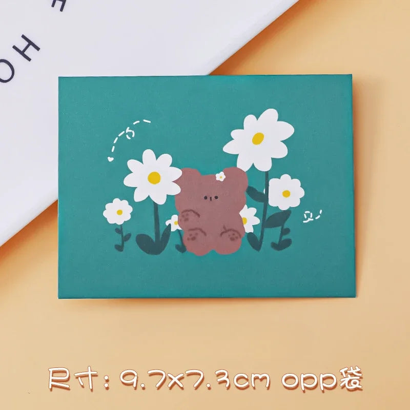 Gift Party Invitation Greeting Cards Happy Birthday DIY Decoration Message Card Blank Folding Card for Birthday Party Decors beyutihealth