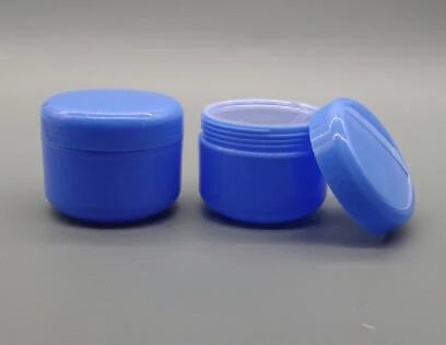 22Pcs10g/20g/30g/50g/100g/150g Refillable Plastic Empty Sample Bottles Travel Face Cream Cosmetic Container Plastic Makeup Jar beyutihealth