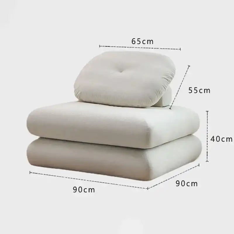 Modern Living Room Sofas Plagable Sofa Bed Comfortable 2- Modes Single Lazy Sofa for Bedroom Puffs Chaise Lounge Home Furniture Novacare Shop