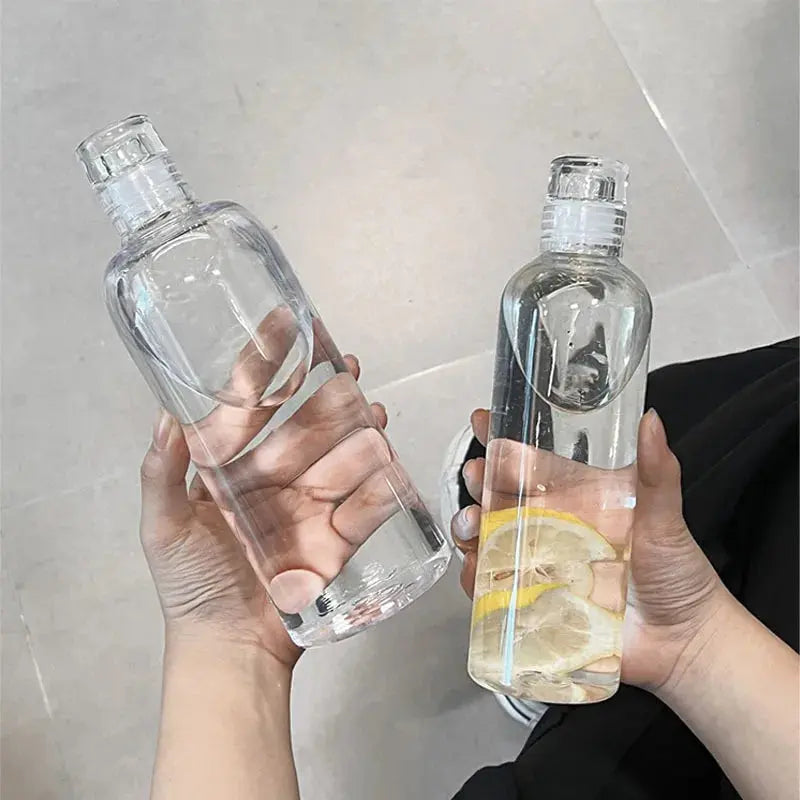 300-1000ML Glass Water Bottle Large Capacity Multi-function Creative Simple Milk Cup Portable Transparent Outdoor Sports Bottle beyutihealth