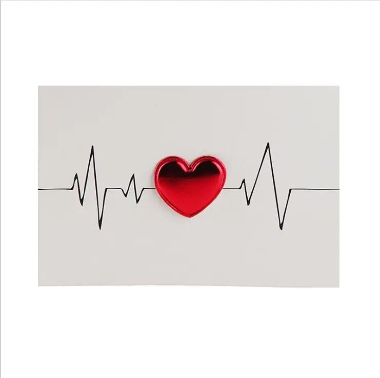 Cards Valentines Day Gift Love Postcard Wedding Invitation Greeting Cards Anniversary for Her Valentines Day Gift Card beyutihealth