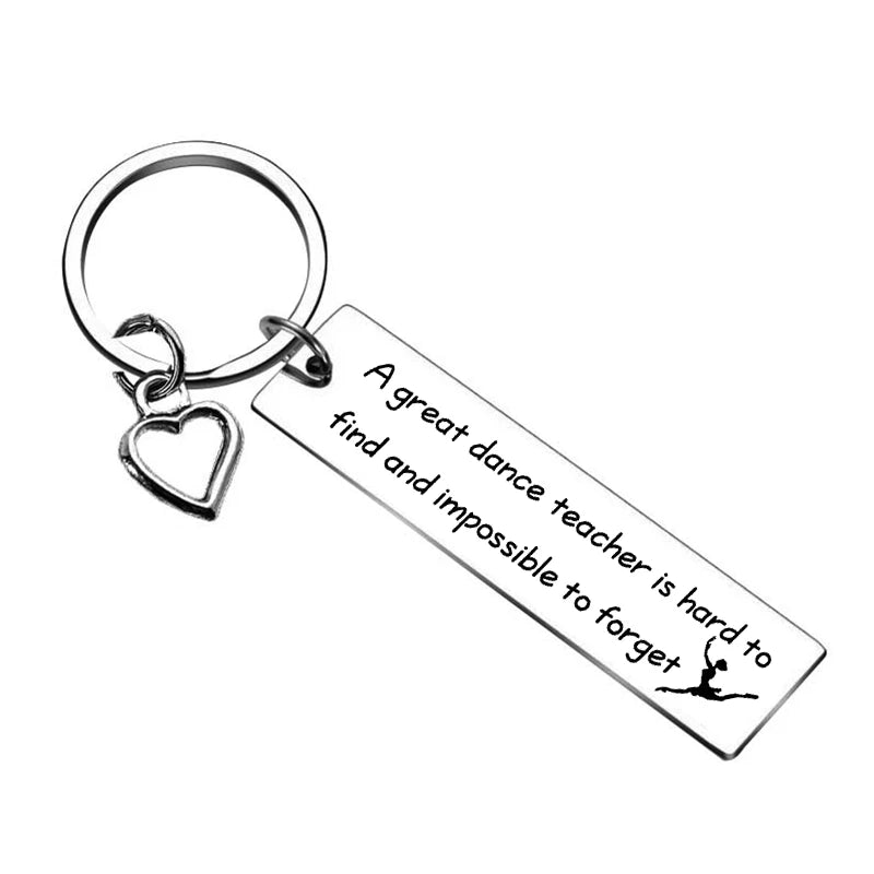Dance Teacher Appreciation Gifts Keychain Teen Girls Dance Gift Key Rings Dancer Jewelry Novacare Shop