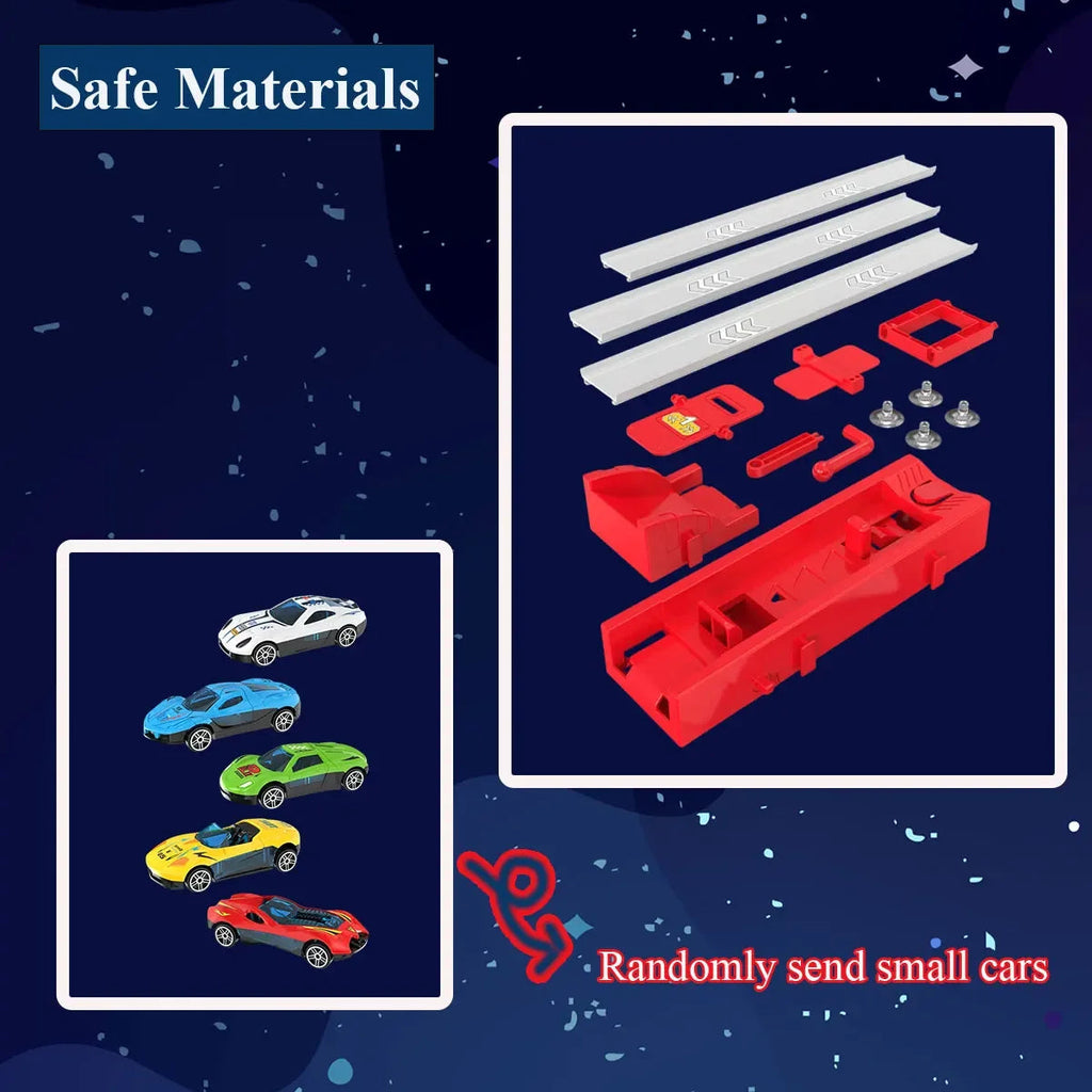 Competitive Racing Track Toy Vehicle with Alloy Car Kids Play Game for Children Educational Gift Novacare Shop