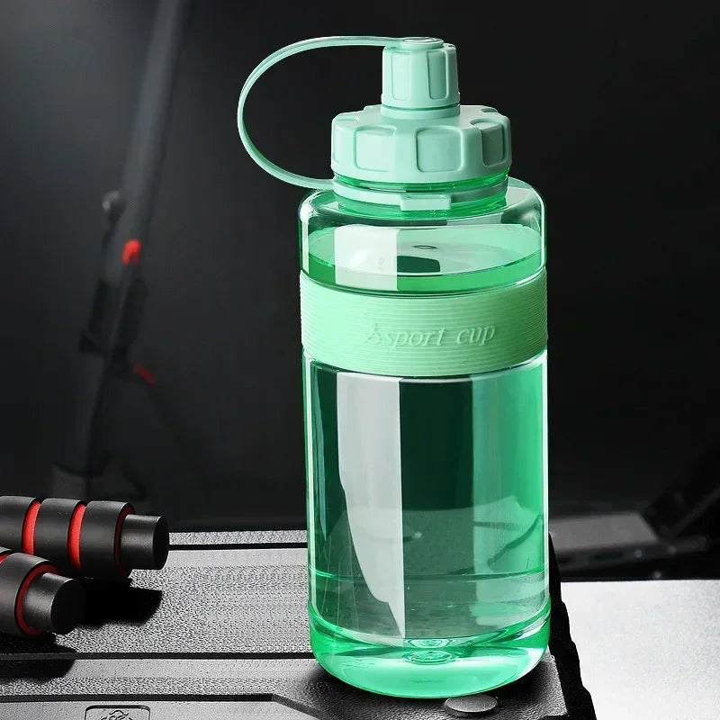 2 Liter Big Water Bottle With Straw 2L/1.5L/1L/0.6L Large Capacity School Gym Sports Drinking Bottles Fitness botella de agua 물병 beyutihealth