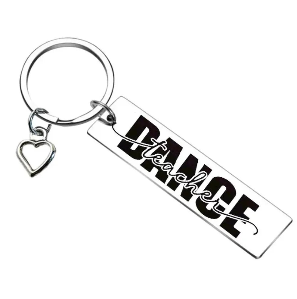 Dance Teacher Appreciation Gifts Keychain Teen Girls Dance Gift Key Rings Dancer Jewelry Novacare Shop