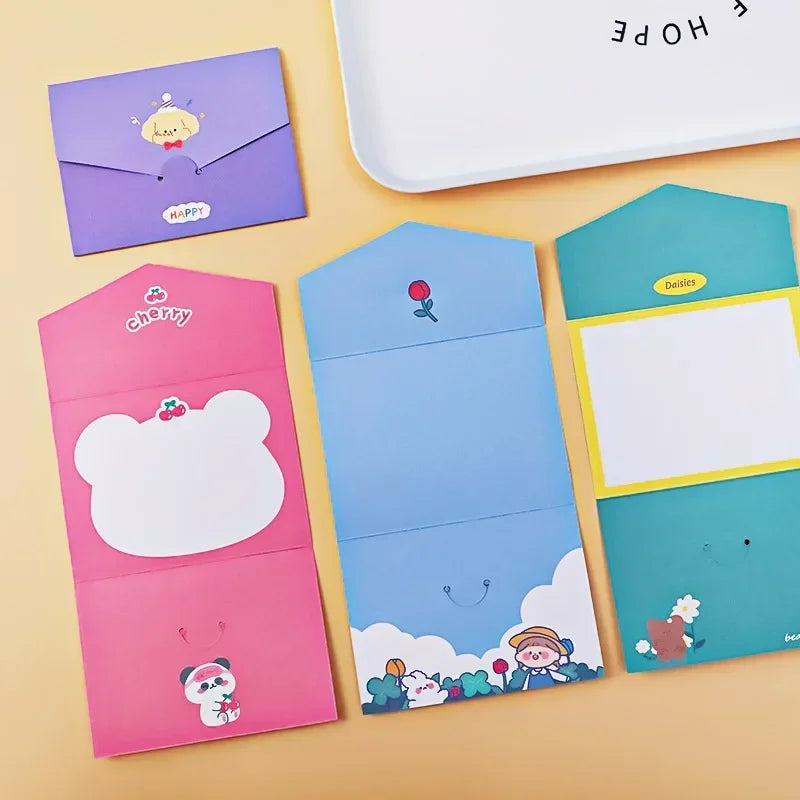 Gift Party Invitation Greeting Cards Happy Birthday DIY Decoration Message Card Blank Folding Card for Birthday Party Decors beyutihealth