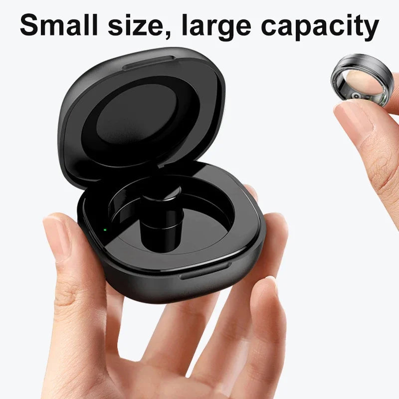 2026 New Gadget R06 Smart Ring Sport Smartring with Charging Case 5ATM Waterproof Fitness Tracker Electronic Rings for Man Woman beyutihealth