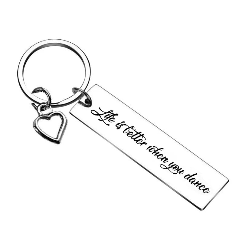 Dance Teacher Appreciation Gifts Keychain Teen Girls Dance Gift Key Rings Dancer Jewelry Novacare Shop