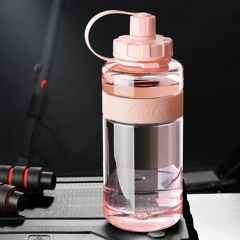 2 Liter Big Water Bottle With Straw 2L/1.5L/1L/0.6L Large Capacity School Gym Sports Drinking Bottles Fitness botella de agua 물병 beyutihealth