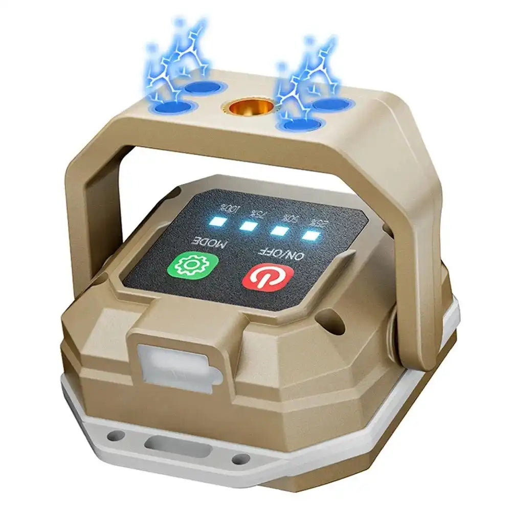 Rechargeable LED work light with magnetic base and waterproof design