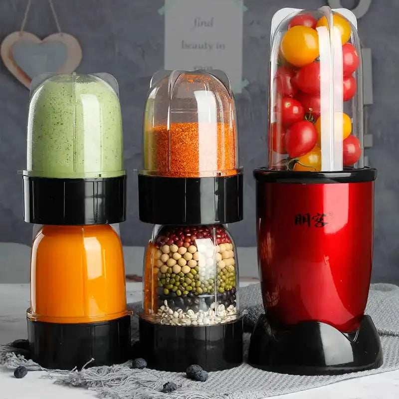 Blender Kitchen Chopper Portable Stationary Blender for Smoothies