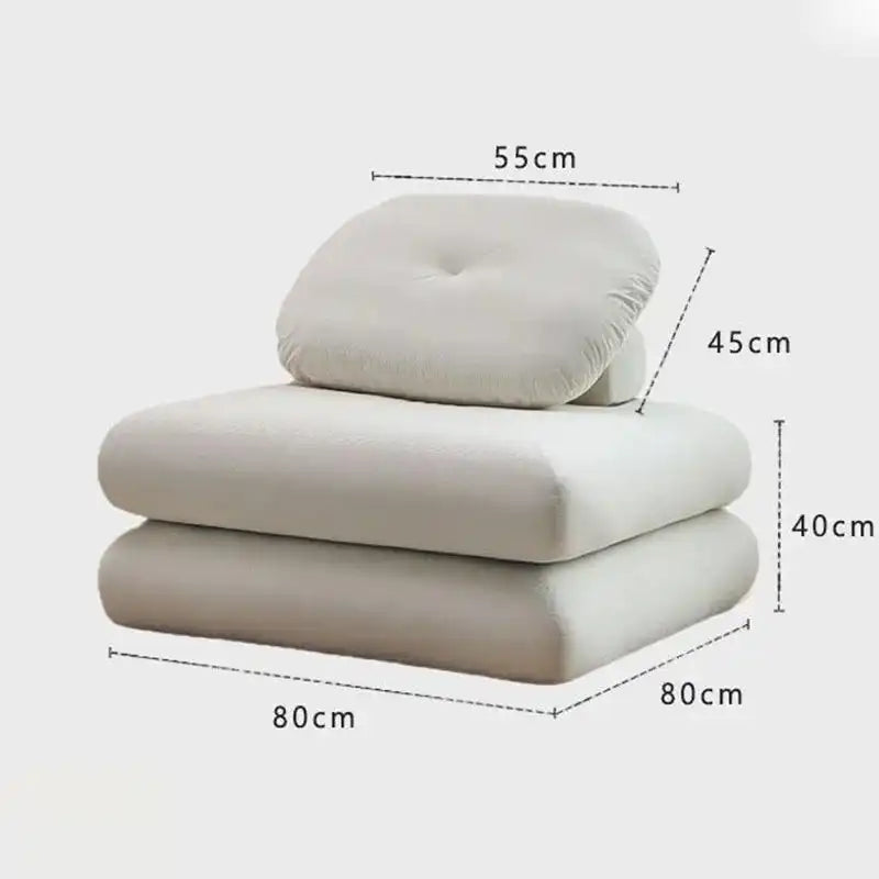 Modern Living Room Sofas Plagable Sofa Bed Comfortable 2- Modes Single Lazy Sofa for Bedroom Puffs Chaise Lounge Home Furniture Novacare Shop