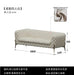 Modern Luxury Leather Sofa with tufted design, gold legs, and plush pillows