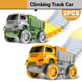 Magic Climbing Electric Race Car Toy with Bendable Flexible Track Space Theme Engineering Train for Kids Gift Novacare Shop