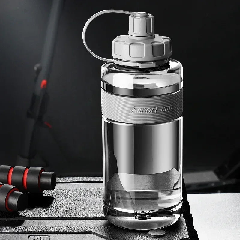 2 Liter Big Water Bottle With Straw 2L/1.5L/1L/0.6L Large Capacity School Gym Sports Drinking Bottles Fitness botella de agua 물병 beyutihealth