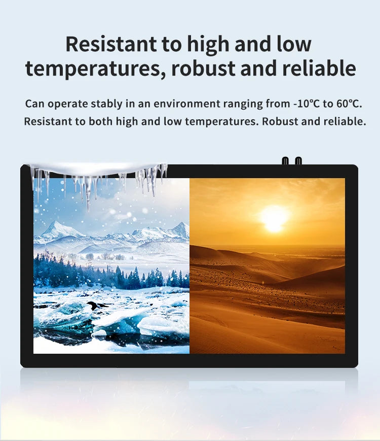 Industrial Panel Computer with rugged display