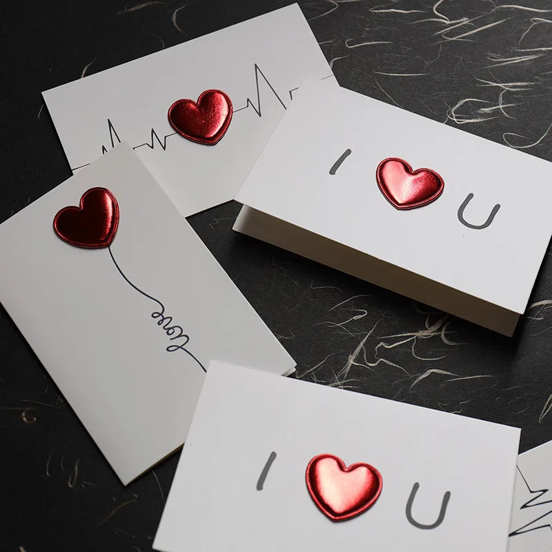 Cards Valentines Day Gift Love Postcard Wedding Invitation Greeting Cards Anniversary for Her Valentines Day Gift Card beyutihealth