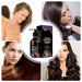 Hair growth shampoo bottle with onion and rosemary ingredients