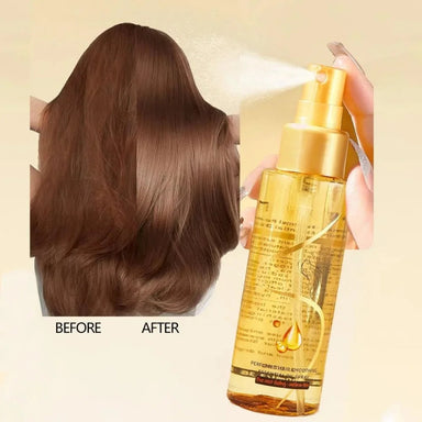Hair care essential oil spray for nourishing and repairing damaged hair