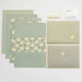 Gift Card Flowers Floral Envelopes DIY Postcard with Stickers Letter Pads Writable Kawaii Letter Writing Paper Invitations Cards beyutihealth