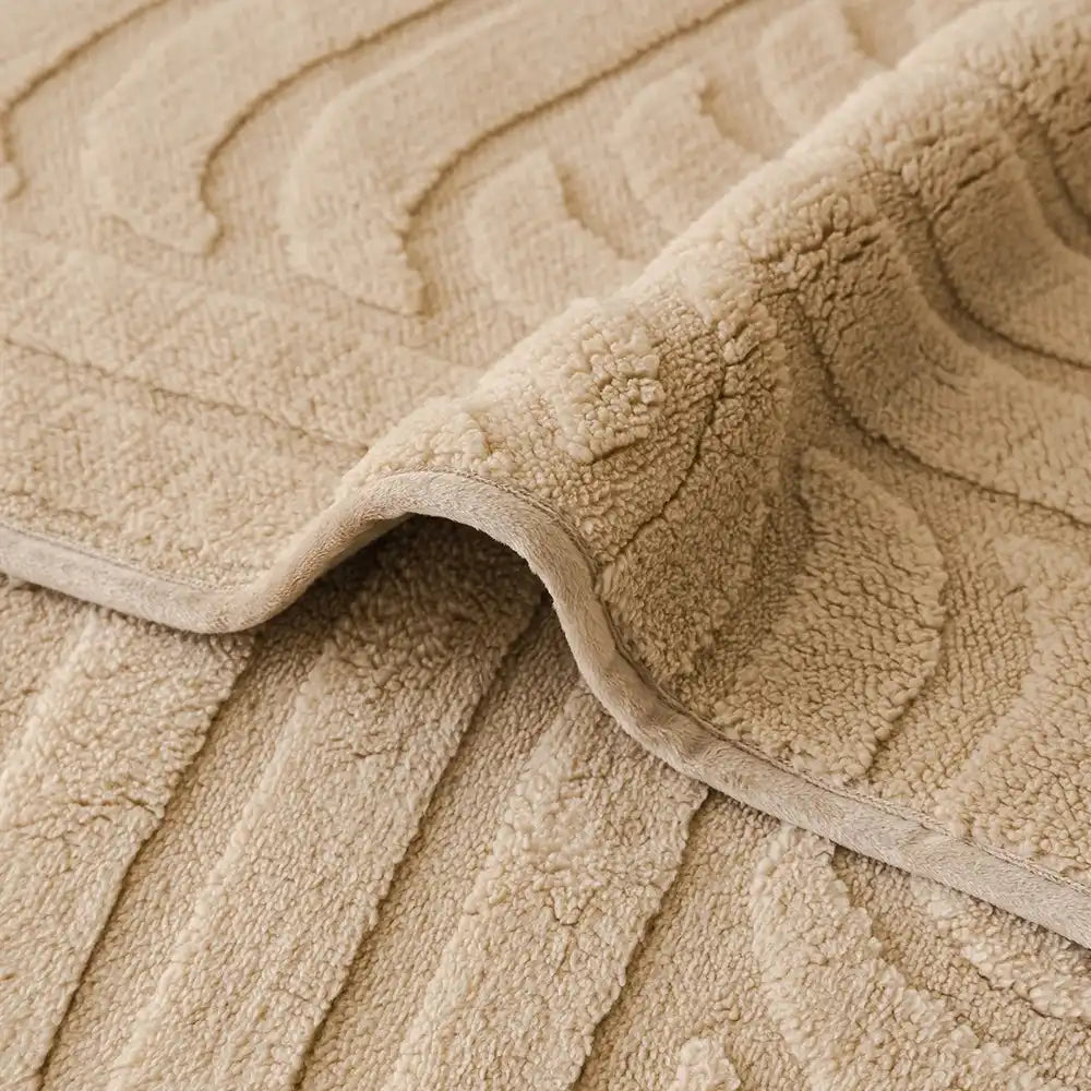 Plush Sofa Cushion Protector on a living room sofa