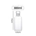 300-1000ML Glass Water Bottle Large Capacity Multi-function Creative Simple Milk Cup Portable Transparent Outdoor Sports Bottle beyutihealth