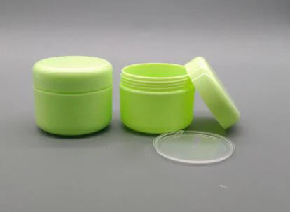 22Pcs10g/20g/30g/50g/100g/150g Refillable Plastic Empty Sample Bottles Travel Face Cream Cosmetic Container Plastic Makeup Jar beyutihealth