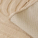 Anti-slip backing of plush sofa cushion protector