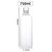 300-1000ML Glass Water Bottle Large Capacity Multi-function Creative Simple Milk Cup Portable Transparent Outdoor Sports Bottle beyutihealth