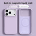 Original Magnetic Phone Case For iPhone 17 16 Pro Max Liquid Silicone Cases For iPhone17 16 Pro Max 17Pro Air Soft Bumper Cover beyutihealth