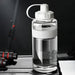 2 Liter Big Water Bottle With Straw 2L/1.5L/1L/0.6L Large Capacity School Gym Sports Drinking Bottles Fitness botella de agua 물병 beyutihealth