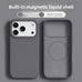 Original Magnetic Phone Case For iPhone 17 16 Pro Max Liquid Silicone Cases For iPhone17 16 Pro Max 17Pro Air Soft Bumper Cover beyutihealth
