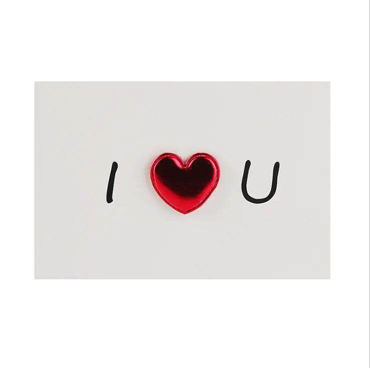 Cards Valentines Day Gift Love Postcard Wedding Invitation Greeting Cards Anniversary for Her Valentines Day Gift Card beyutihealth