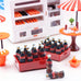 13Pcs/Set Dollhouse Miniature Mini Cola Bottles Drinks Tray Storage Box Model Kits Kitchen Food Play Scene Decoration Accessorie beyutihealth