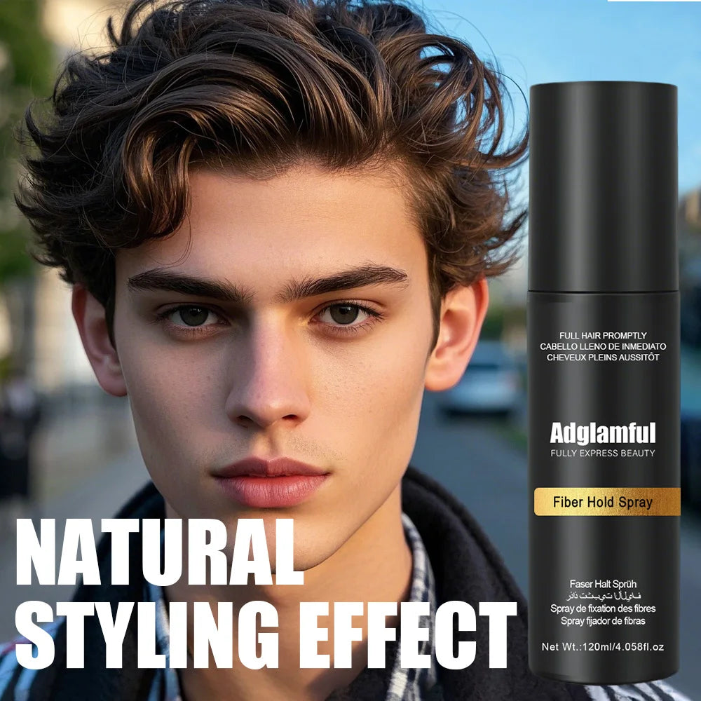 Hair Fiber Spray for natural styling and volume