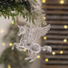 Christmas Tree Decoration Items, Unicorn, Bird, Elk, Transparent Acrylic Tree Hanging Christmas Deer Xmas Tree Christmas Decor beyutihealth