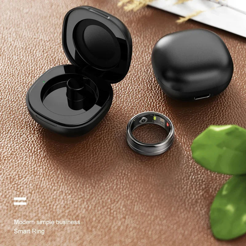 2026 New Gadget R06 Smart Ring Sport Smartring with Charging Case 5ATM Waterproof Fitness Tracker Electronic Rings for Man Woman beyutihealth