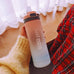 600ml Water Bottles Fashion Water Bottle with Straw BPA Free Portable Outdoor Sport Cute Drinking Plastic Bottles Eco-Friendly beyutihealth