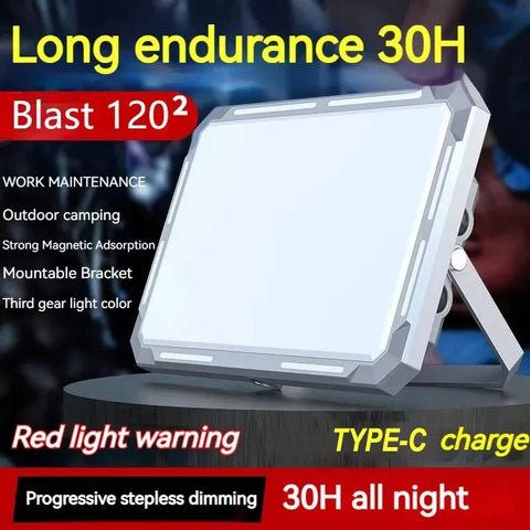 High power LED camping light with long endurance