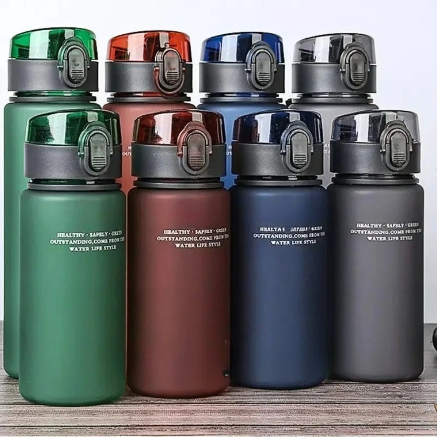 Leak-free sports water bottle, portable for travel and hiking. My favorite beverage bottle is 400ml and 560ml beyutihealth