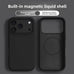 Original Magnetic Phone Case For iPhone 17 16 Pro Max Liquid Silicone Cases For iPhone17 16 Pro Max 17Pro Air Soft Bumper Cover beyutihealth