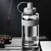 2 Liter Big Water Bottle With Straw 2L/1.5L/1L/0.6L Large Capacity School Gym Sports Drinking Bottles Fitness botella de agua 물병 beyutihealth