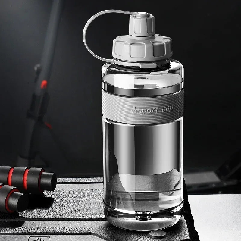 2 Liter Big Water Bottle With Straw 2L/1.5L/1L/0.6L Large Capacity School Gym Sports Drinking Bottles Fitness botella de agua 물병 beyutihealth