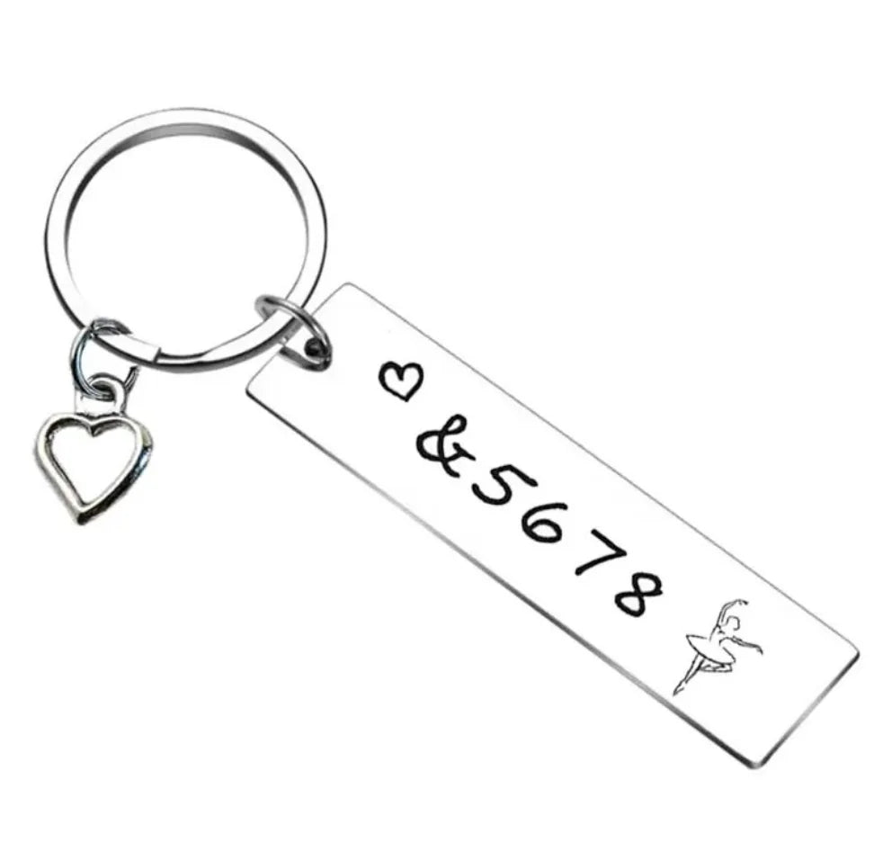 Dance Teacher Appreciation Gifts Keychain Teen Girls Dance Gift Key Rings Dancer Jewelry Novacare Shop