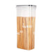 BPA Free Plastic Food Storage Containers Set in a modern kitchen with airtight lids